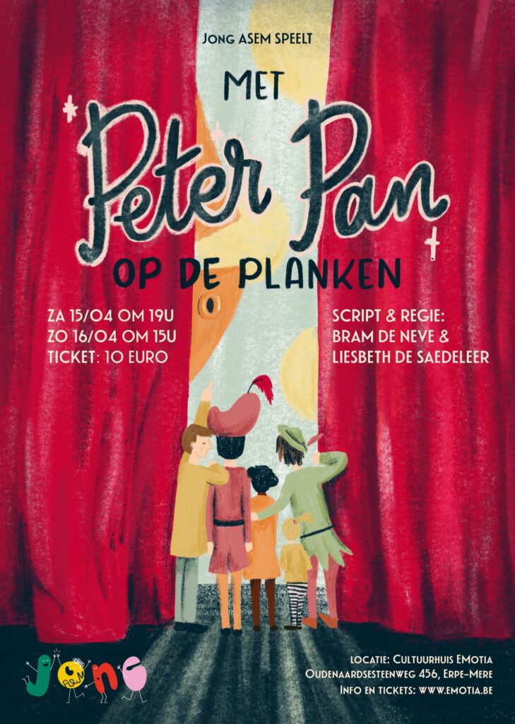 Met Peter Pan op de planken (Jong Asem)